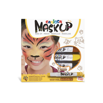 Face paint CARIOCA ANIMALS, 3 pcs.