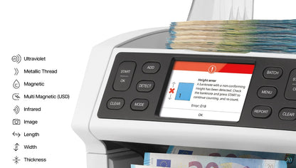 Automatic banknote counting/verifying machine SafeScan 2865-S