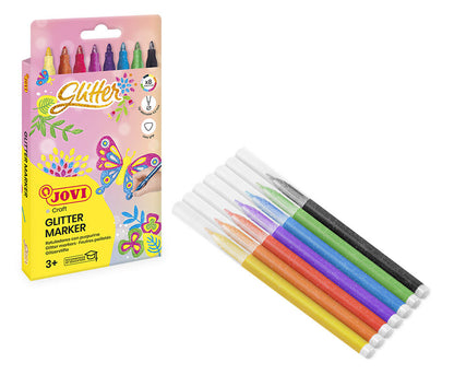 Felt-tip pens JOVI Box, 8 pcs.