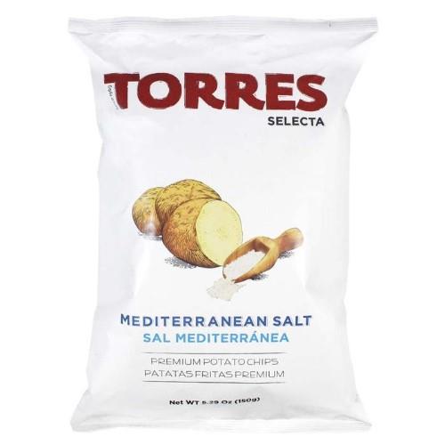 Potato chips TORRES, with sea salt, 150g