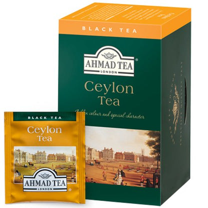 Tea AHMAD CEYLON, in foil bags (20 pcs.x 2 g)