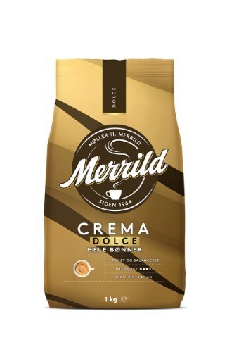 Coffee beans MERRILD Crema Dolce, 1 kg
