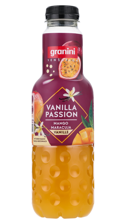 Juice drink GRANINI SENSATION VANILLA PASSION Various fruit flavors 30% - 0.75 l