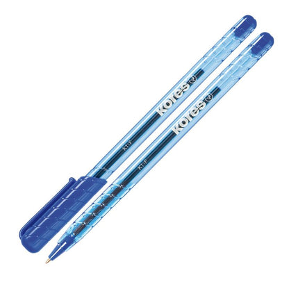 Ballpoint pen KORES K1 F, 1.0 mm, blue ink