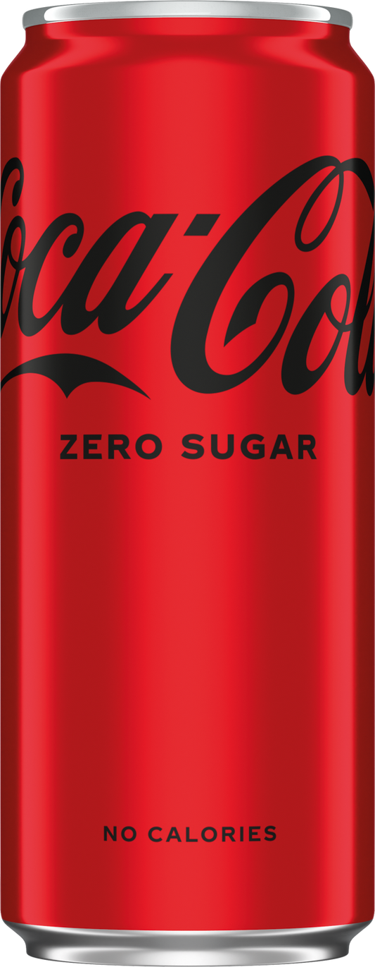 Gazuotas gaivusis gėrimas COCA COLA Zero, 0.33l, skardinė D