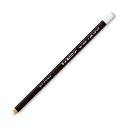 Dry permanent marker STAEDTLER LUMOCOLOR, white.