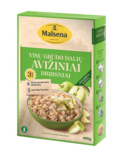 Avižiniai dribsniai, DRIBSNIŲ ENERGIJA, 3 min, 400 g