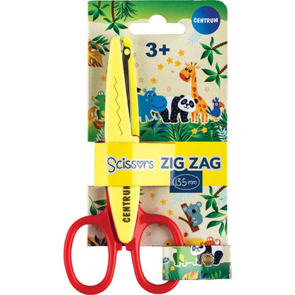 Centrum ZIG-ZAG figure scissors, various colors
