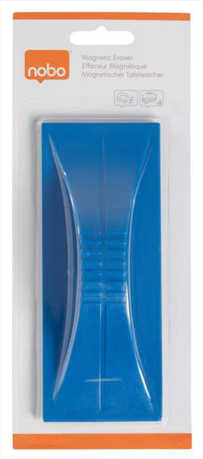 Magnetic whiteboard cleaner NOBO Drywipe, blue
