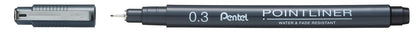 Marker PENTEL Pointliner, 0.3 mm