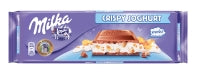 Chocolate MILKA Crispy Yogurt, 300 g