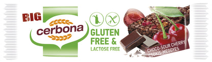 Cereal bar CERBONA, with seeds and fruits, gluten and lactose free, 35 g