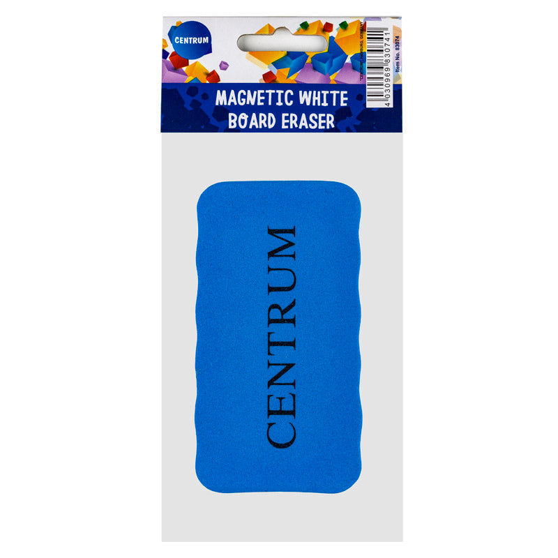 Magnetic board cleaner CENTRUM, 120 x 60 mm with magnet