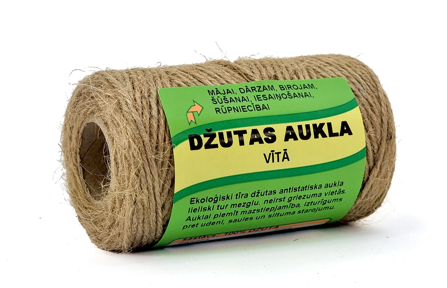 Twine, 3 layers, 100g, withstands up to 23kg load (650 m./1kg)