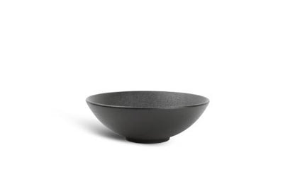 Bowl BLACK DUSK, porcelain, 600 ml, D 18 cm, H 6 cm, pcs.