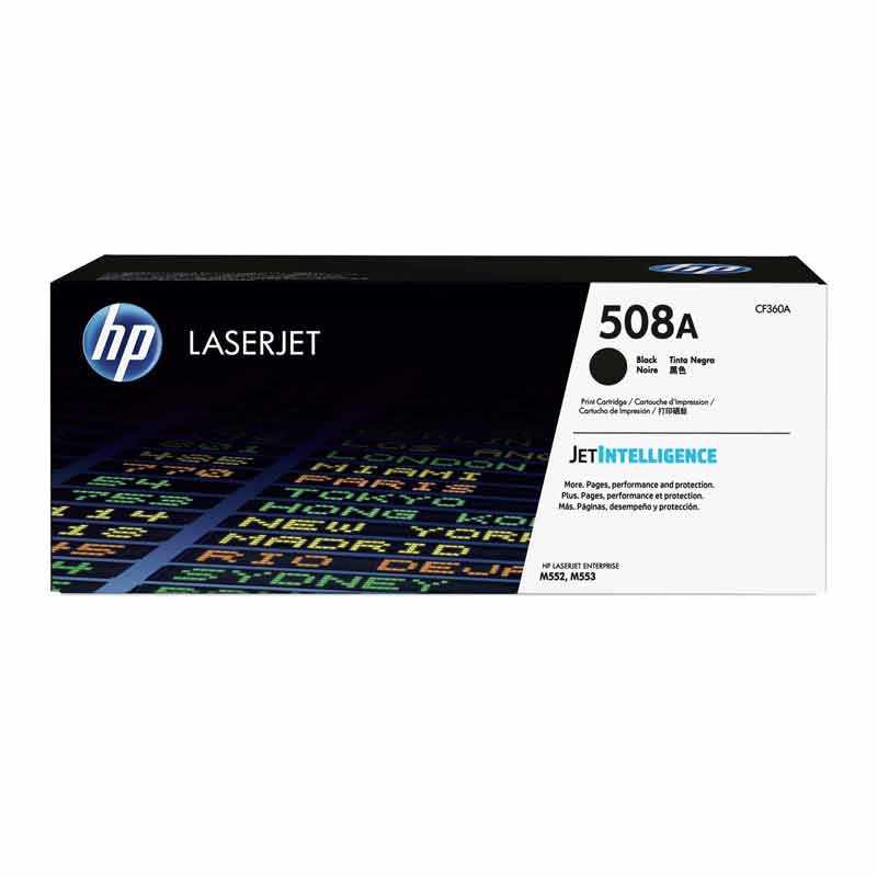 Dažomieji milteliai HP CF360A (Nr.508A) juoda