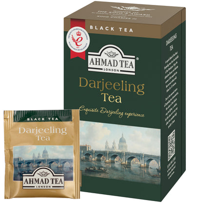 Tea AHMAD Alu Darjeeling, black, 20 pcs. x 2 g, in sachets