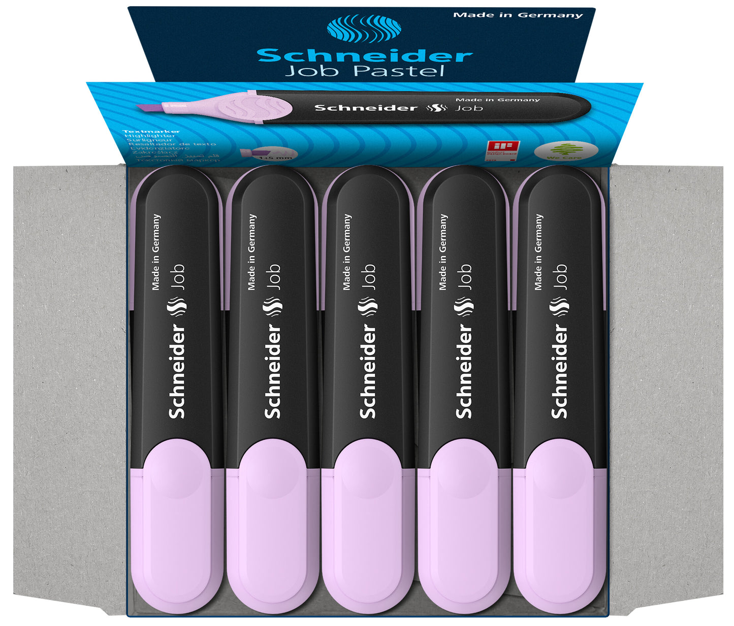 Text marker SCHNEIDER JOB Pastel, Lavender