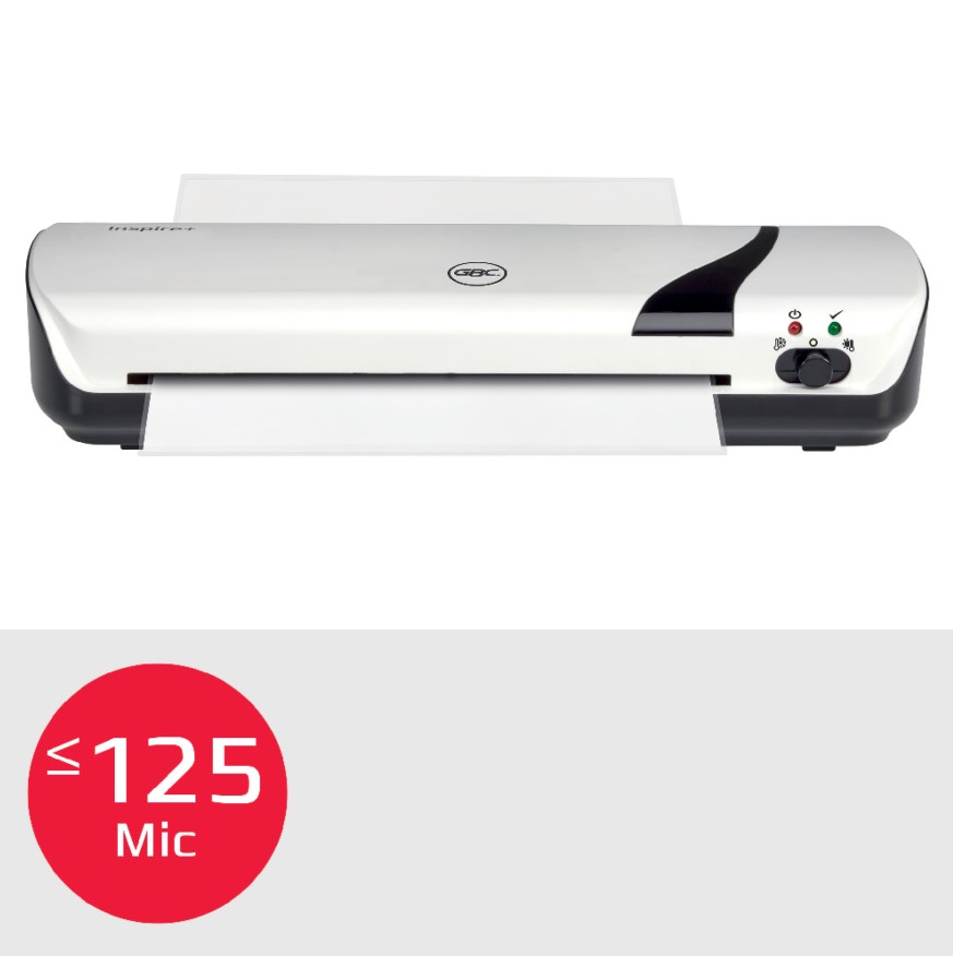 Laminator and cutter set 4in1 GBC Inspire+, A4, 125 mic, white