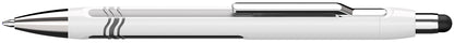 Ballpoint pen Schneider EPSILON TOUCH, blue ink, white, silver body