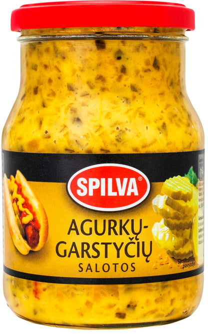 Cucumber-mustard salad SPILVA, 380 g