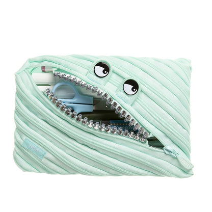 Pencil case ZIPIT Grillz Monster Jumbo Pouch, ZTMJ-GR6, Mint color