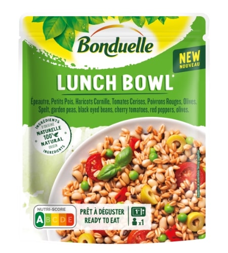 Spelt groats BONDUELLE, with peas and cherry tomatoes, 250 g