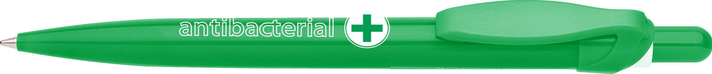Automatic antibacterial ballpoint pen OLIMPIA 007, 0.8 mm
