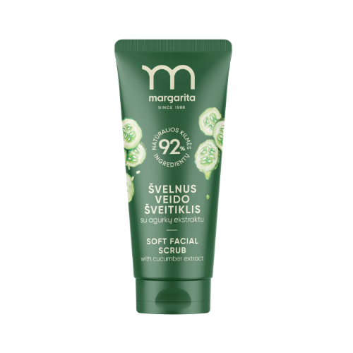 Facial scrub MARGARITA, with cucumber, 75 ml