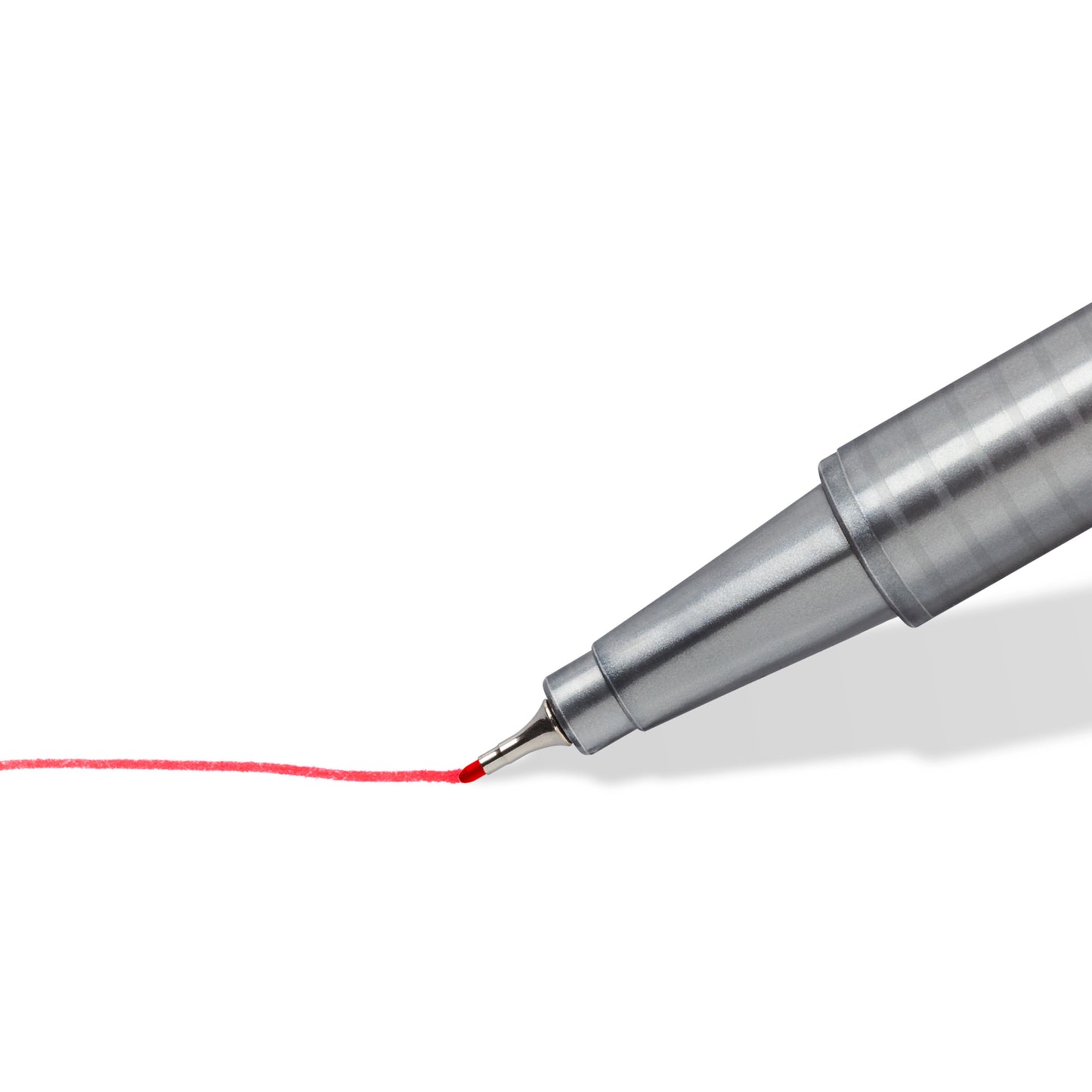 Vienkartinis rašiklis STAEDTLER TRIPLUS FINELINER 334, 0,3 mm, raudona
