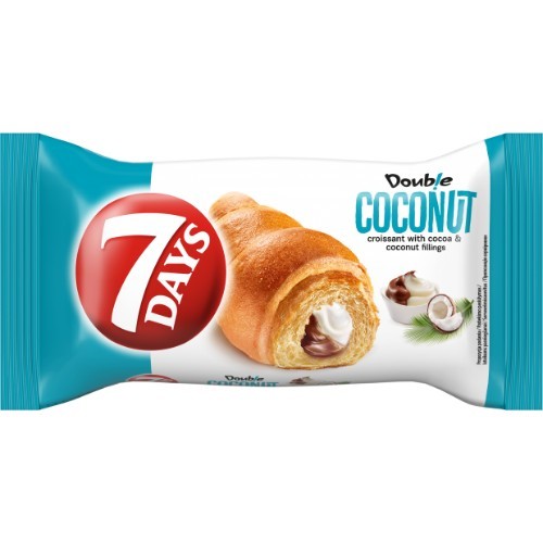 Raguolis 7 DAYS, su kakavos ir kokoso skonio įdaru 60 g