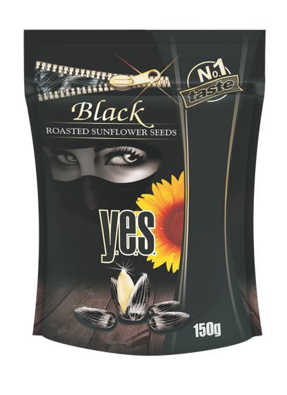 Saulėgrąžos Y.E.S juodos, 150 g