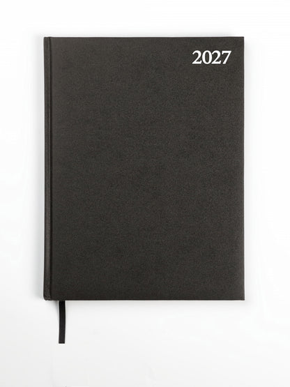 Kalendorius STANDARD 2027, PVC, A4, juoda (Baltic)