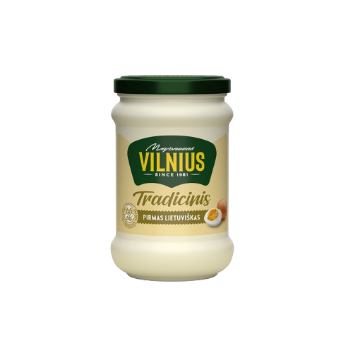 Majonezas VILNIUS Pirmas Lietuviškas, 35% 250ml/245g