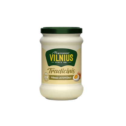 Majonezas VILNIUS Pirmas Lietuviškas, 35% 250ml/245g