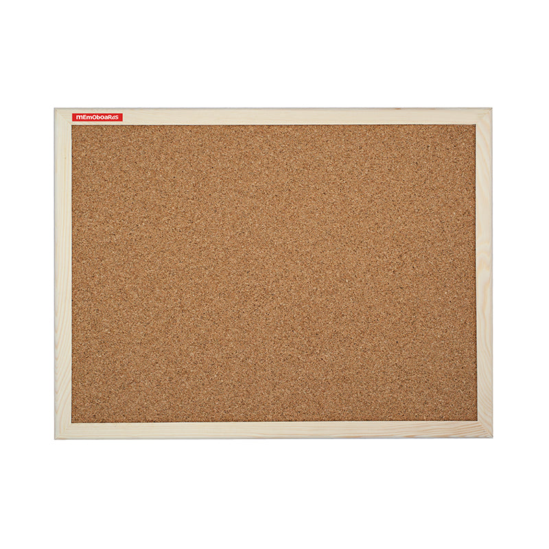 Cork board MEMOBE, 120x80 cm, wooden frame