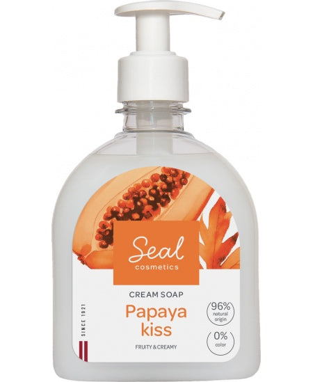 Kreminis muilas  SEAL PAPAYA KISS 300 ml