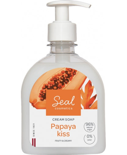Kreminis muilas  SEAL PAPAYA KISS 300 ml
