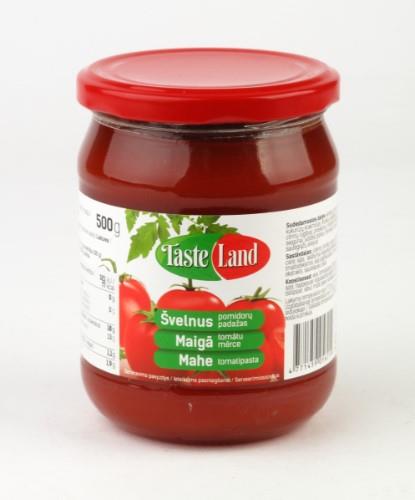 Tomato sauce TASTE LAND, mild, 500 g