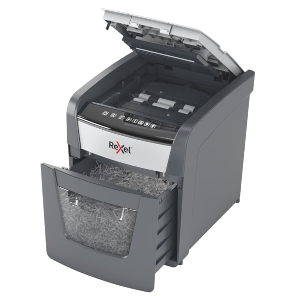 Automatinis dokumentų naikiklis Rexel Optimum Autofeed 50X, 4x28mm, P4, 20l