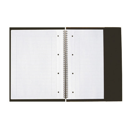 Notebook with spiral binding OXFORD MEETINGBOOK, A4, 80 sheets, with squares