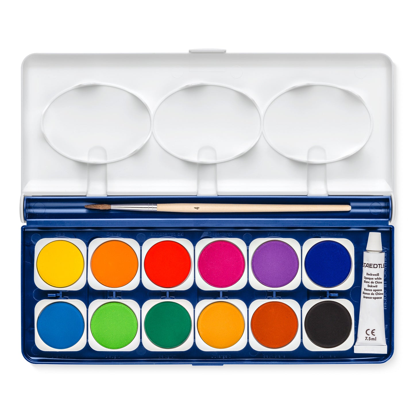 dažai STAEDTLER NORIS CLUB 888, 12 spalvų.