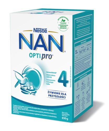 Milk drink for children NAN OPTIPRO 4, enriched with vitamins and minerals, from 2 years, 650g