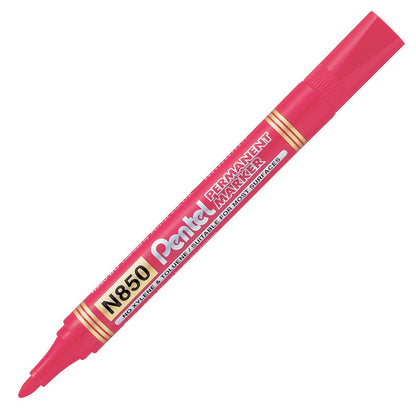 Permanent marker PENTEL N850 1-4mm, red