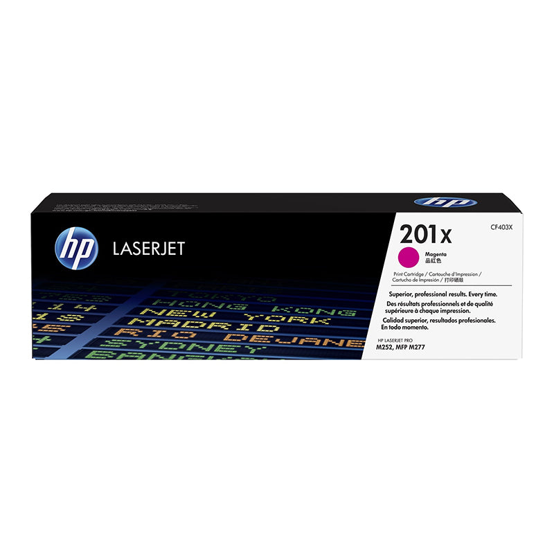 HP No.201X HC (CF403X), purpurinė kasetė lazeriniams spausdintuvams, 2300 psl.