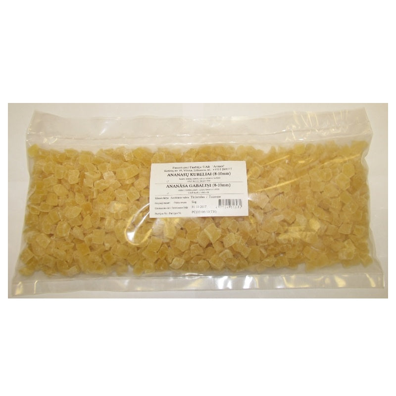 Dried pineapple, 1 kg
