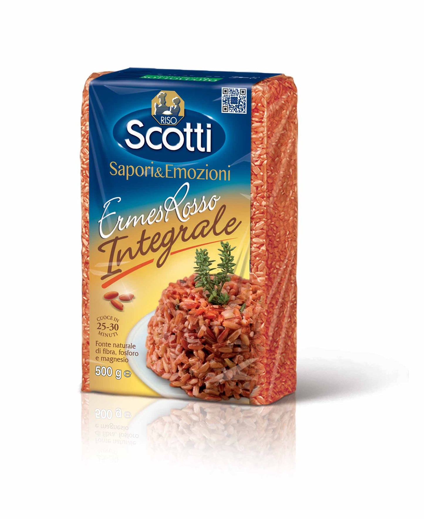 Raudonieji ryžiai SCOTTI Ermes Rosso, 500 g