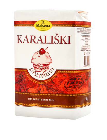 Miltai KARALIŠKI PREMIUM, kvietiniai, 405D, 1 kg