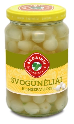 Canned KĖDAINIŲ onions, 330 g N