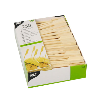 GOLF pins, 12 cm, bamboo, 250 pcs.